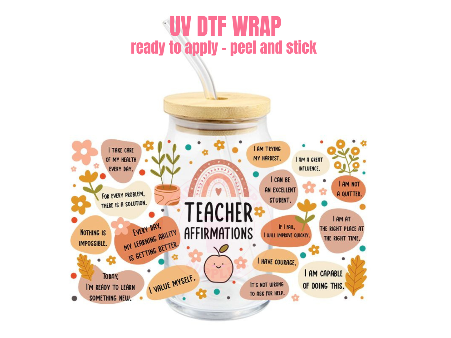 UV DTF CUP WRAP F #167