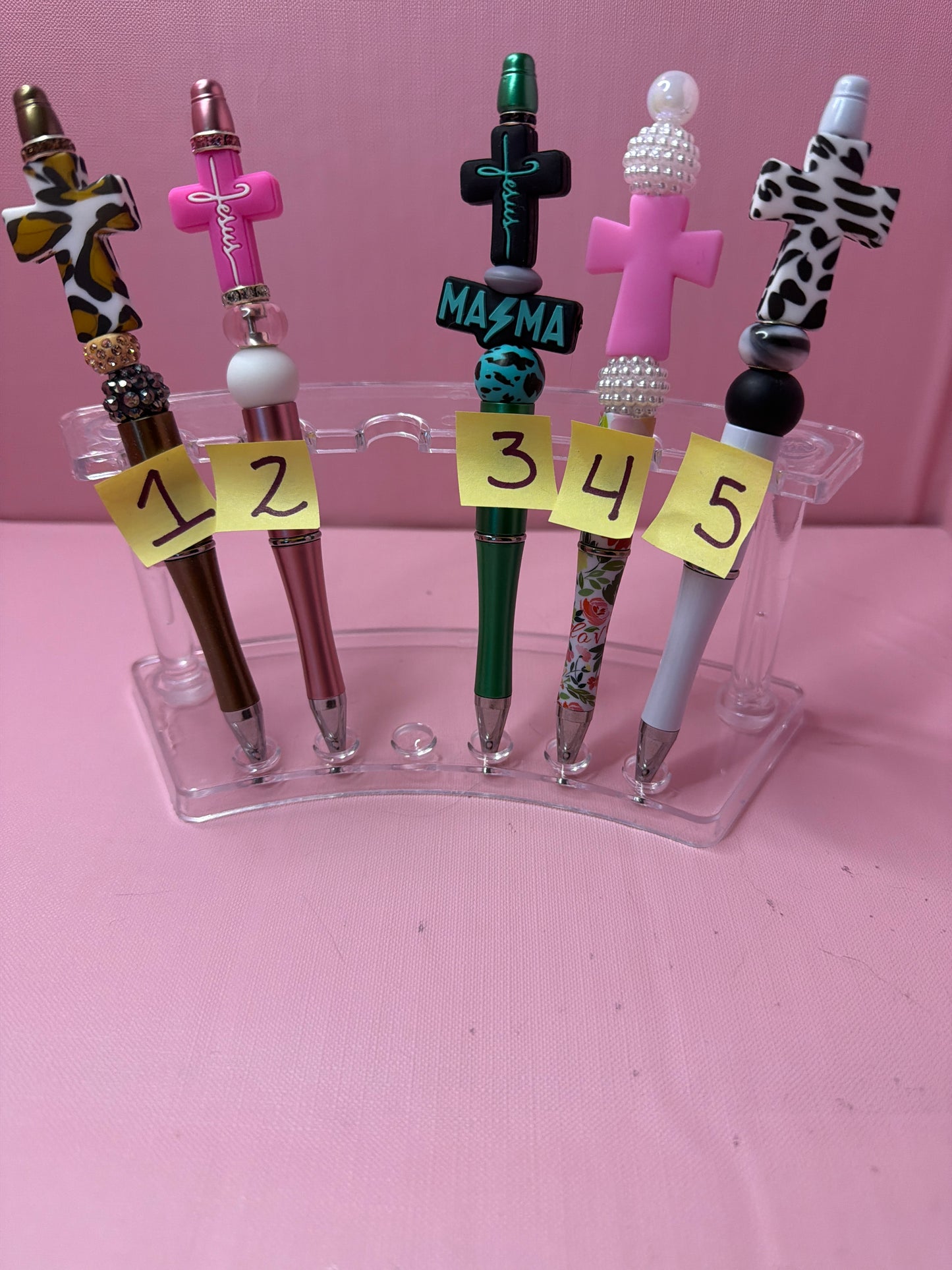 Cross beaded pens