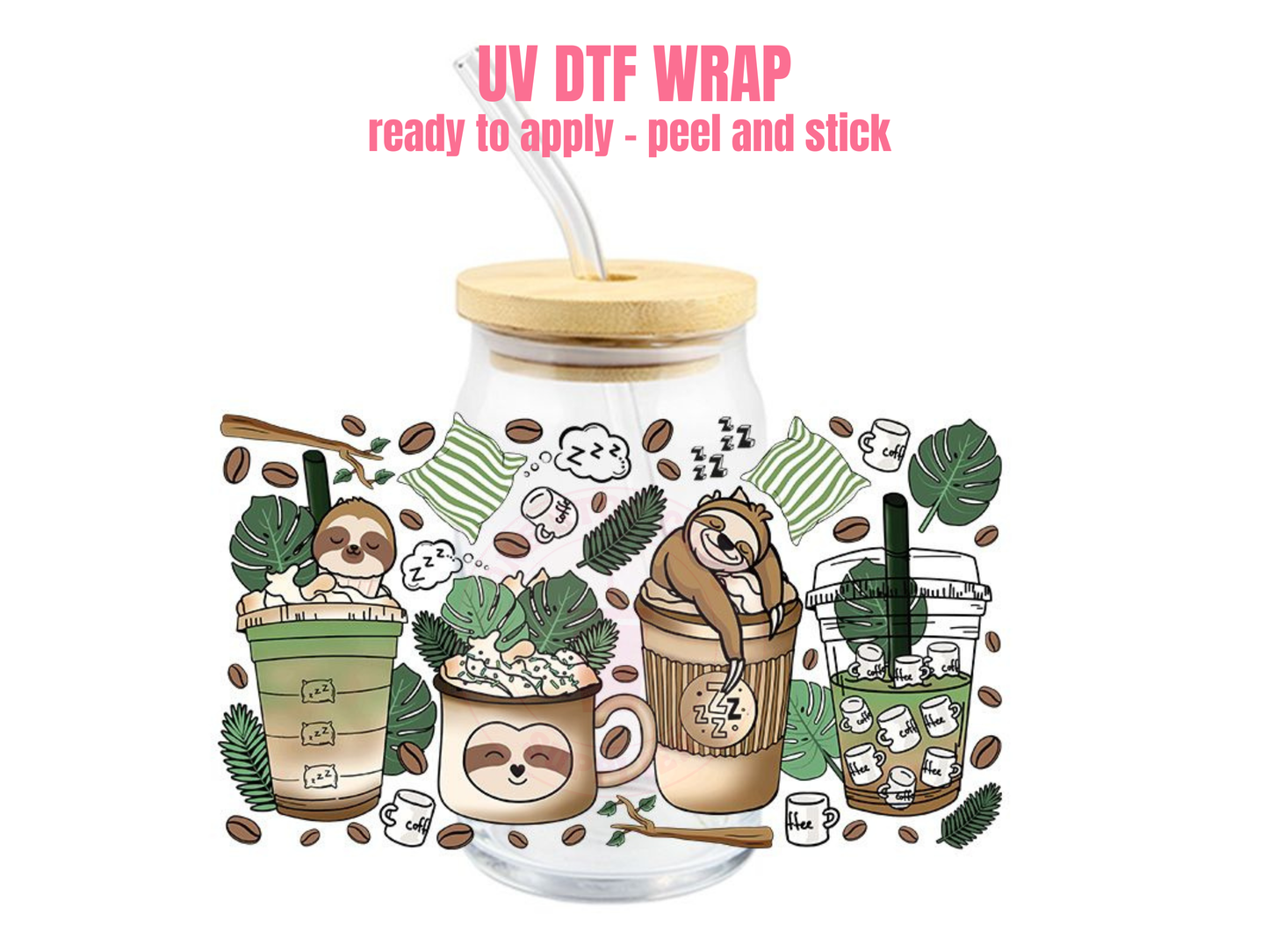 UV DTF CUP WRAP F #163