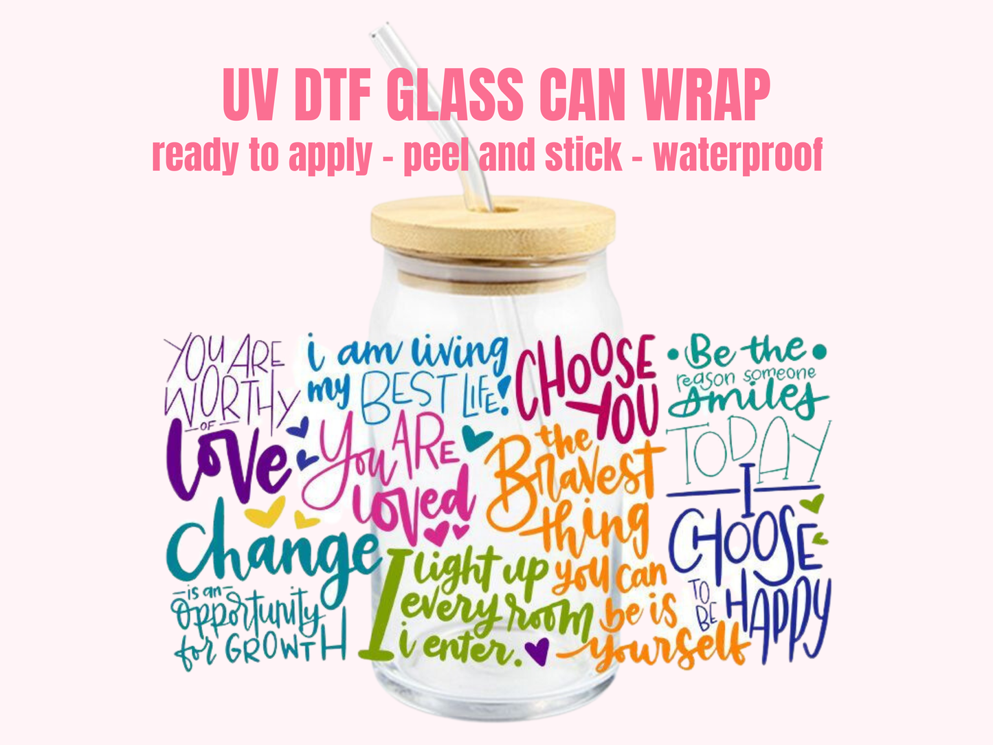 UV DTF  Cup Wrap #316
