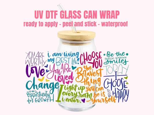 UV DTF  Cup Wrap #316