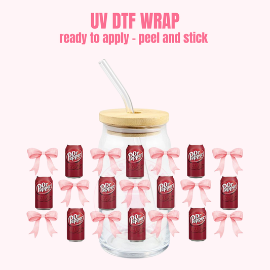 UV DTF CUP WRAP Dr. Pepper CF22