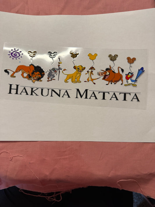HAKUNA MATATA CUP WRAP