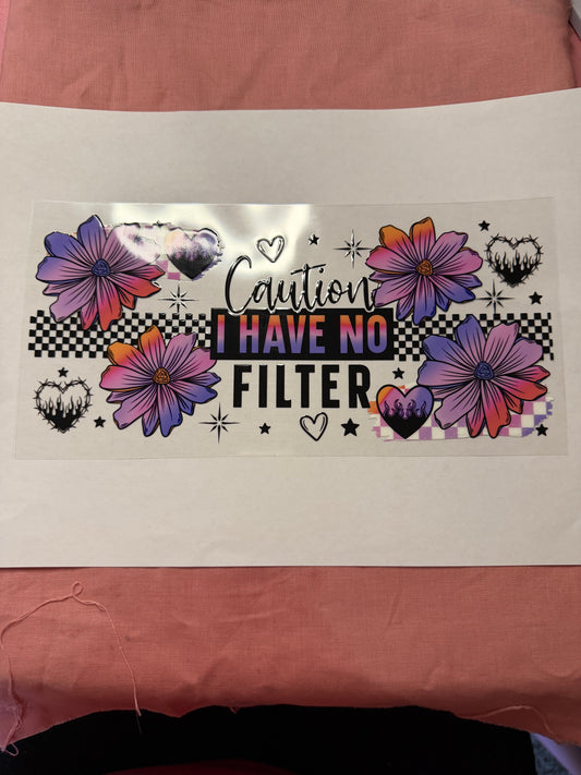 NO FILTER CUP WRAP