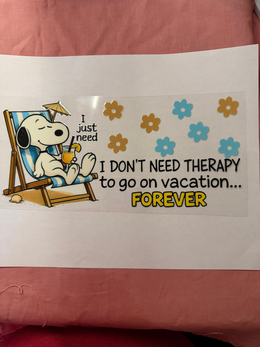 SNOOPY CUP WRAP
