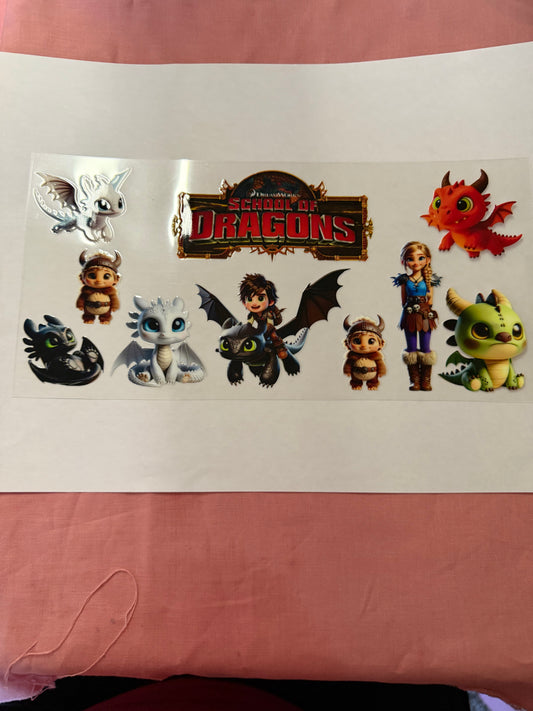 HOW TO TRAIN YOUR DRAGON CUP WRAP
