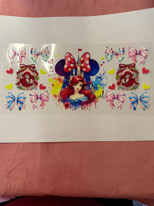 Disney princess cup wrap