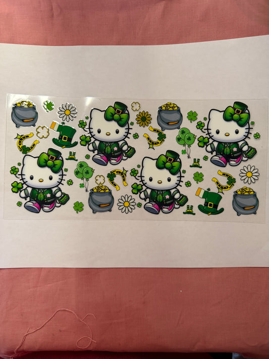st patty day hello kitty