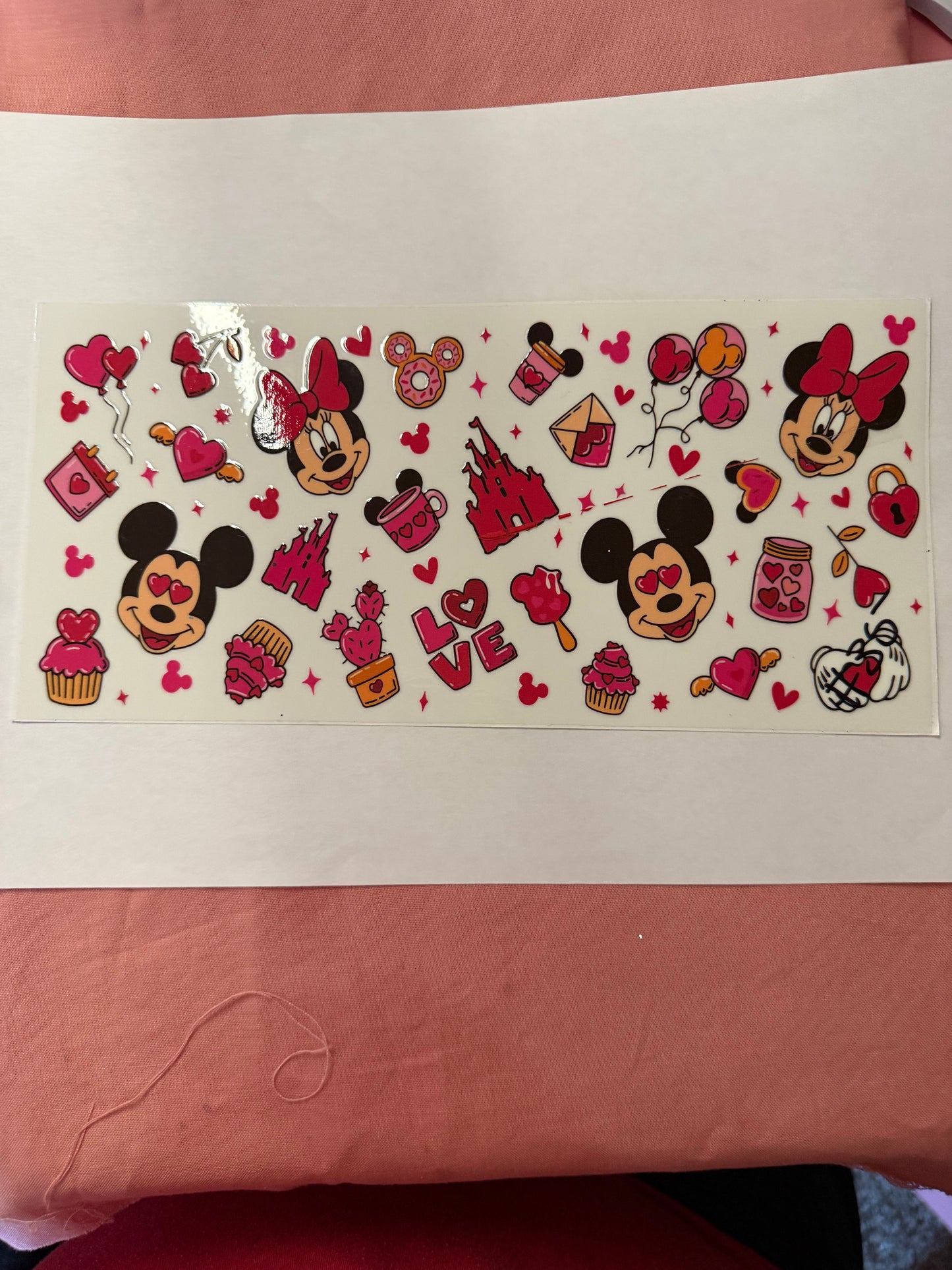 MICKEY AND FRIENDS CUP WRAP