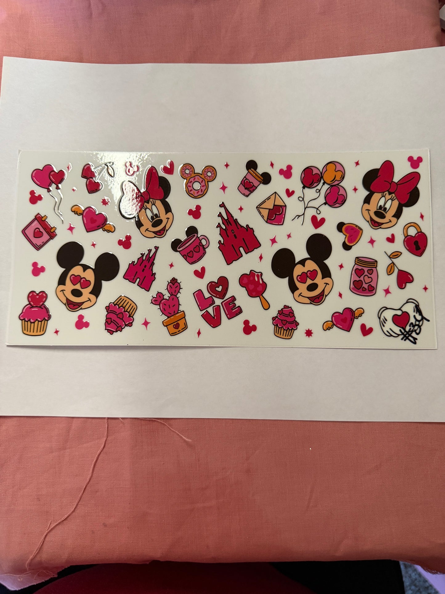 MICKEY AND FRIENDS CUP WRAP