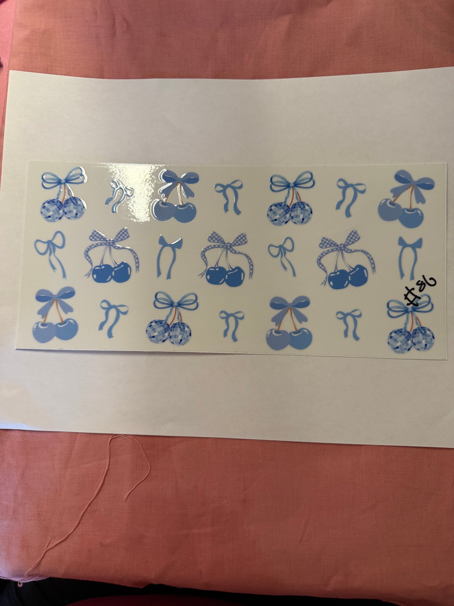 BOWS BUTTERFLIES HEARTS STRAWBERRY AND GNOMESCUP WRAPS