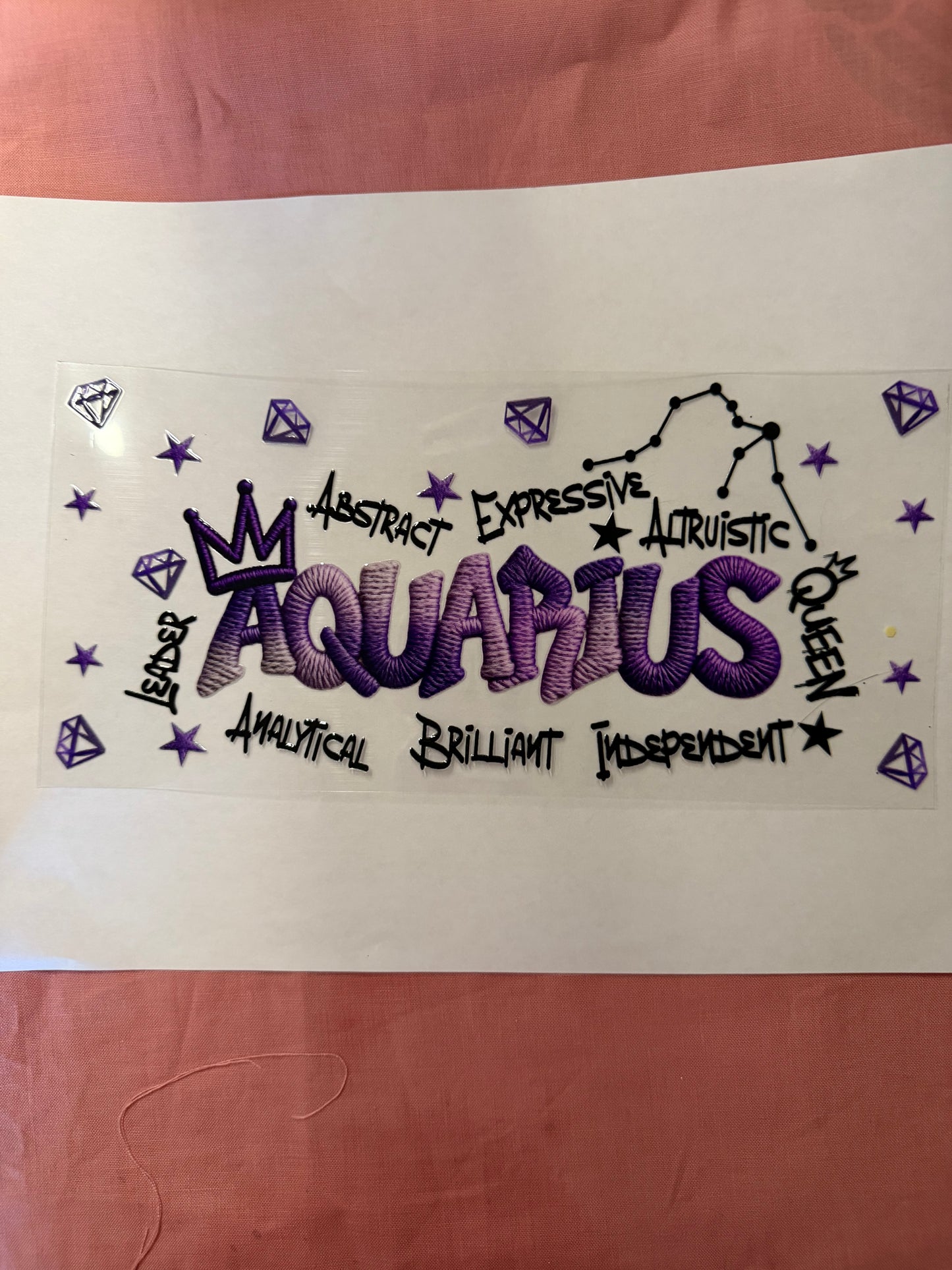 AQUARIUS CUP WRAP