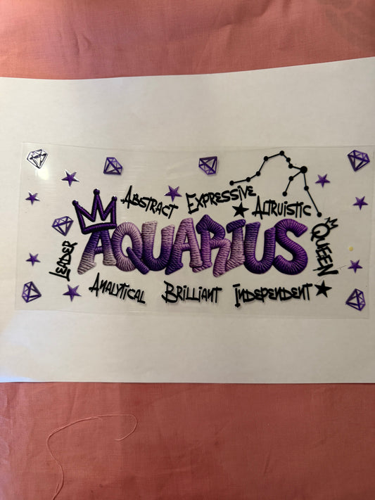 AQUARIUS CUP WRAP