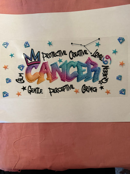 CANCER CUP WRAP