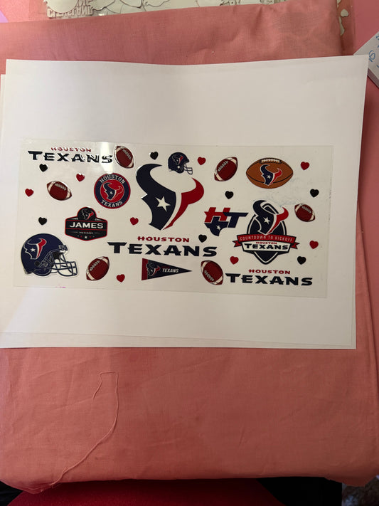 NFL TEXANS CUP WRAP