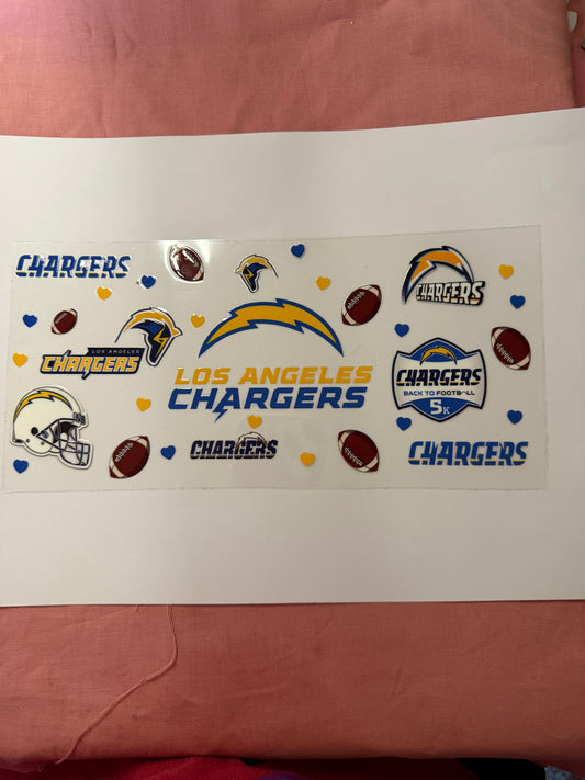 NFL CHARGERS CUP WRAP