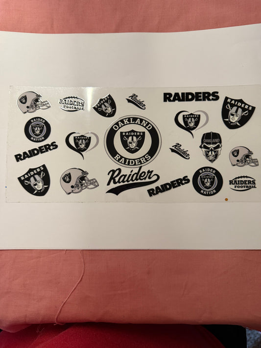 NFL RAIDERS CUP WRAP