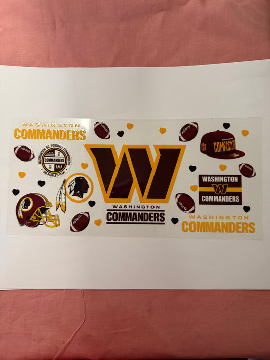 NFL COMMANDERS CUP WRAP