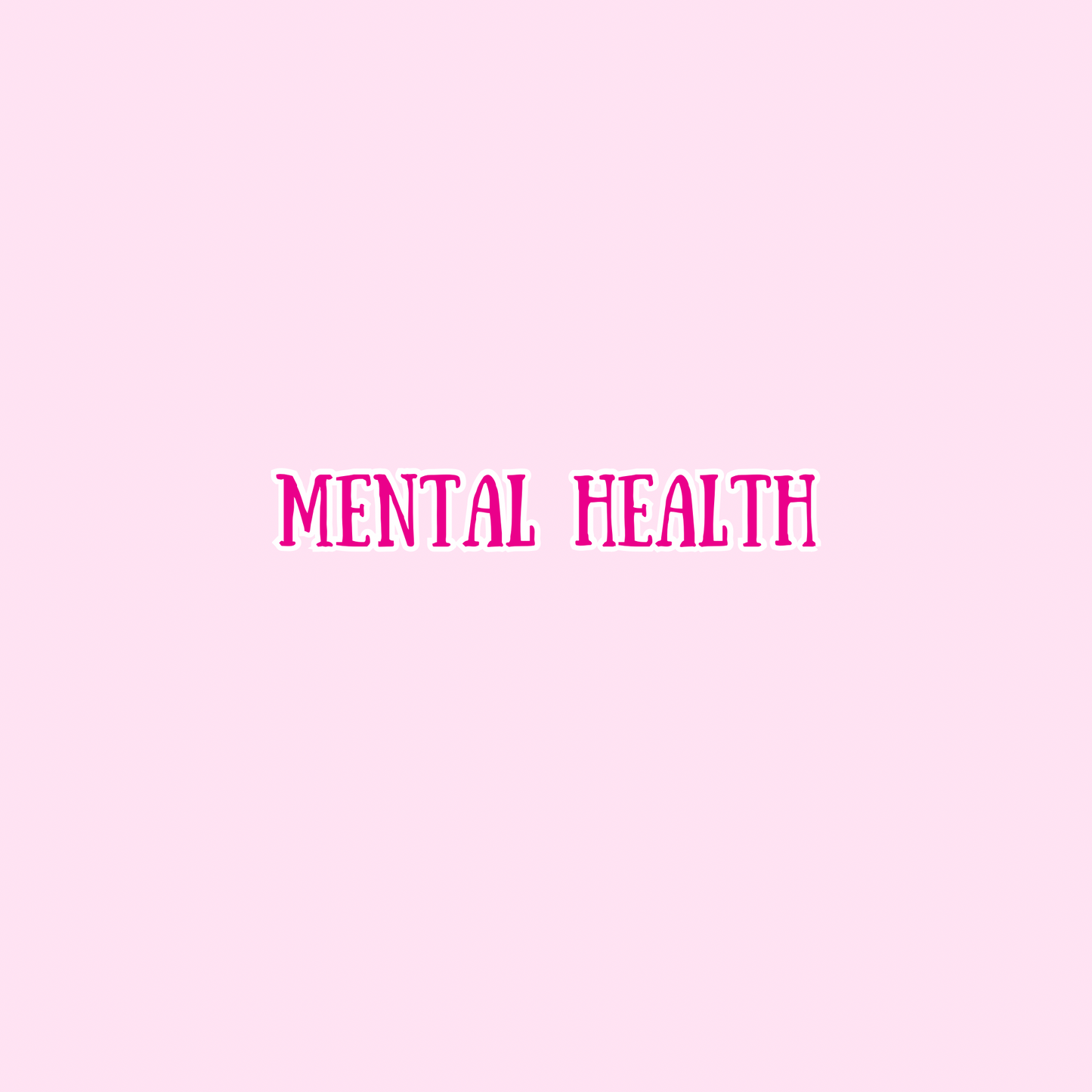 MENTAL HEALTH CUP WRAP