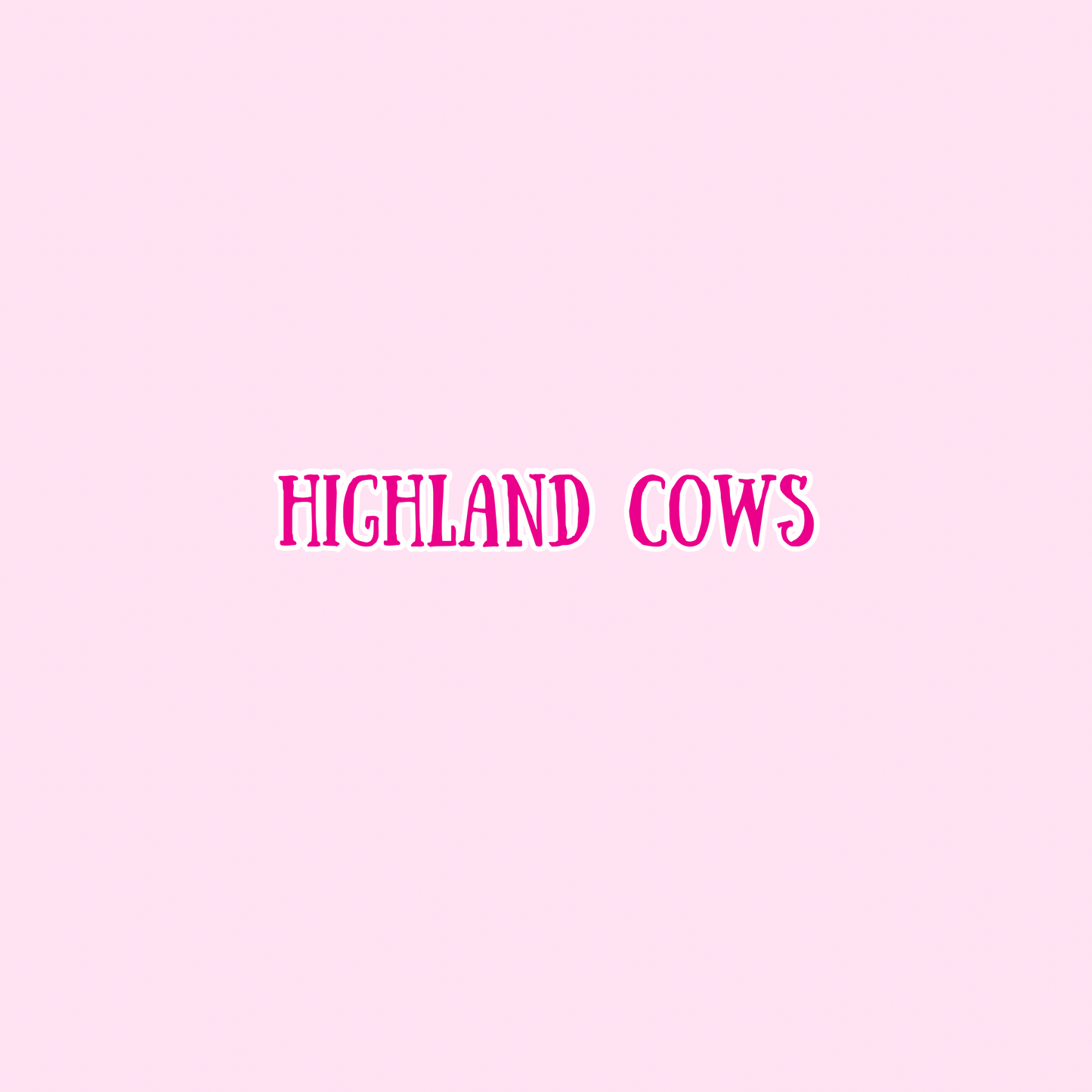 HIGHLAND COWS CUP WRAPS
