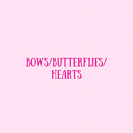 BOWS BUTTERFLIES HEARTS STRAWBERRY AND GNOMESCUP WRAPS