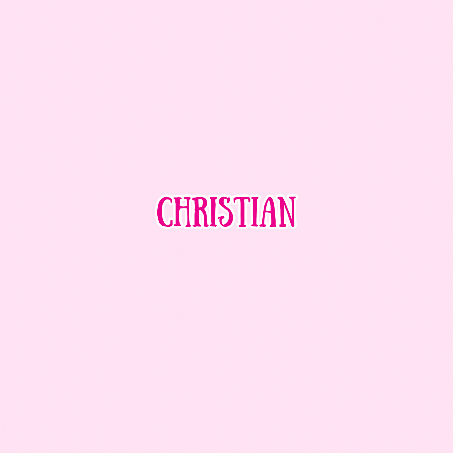 CHRISTIAN CUP WRAP