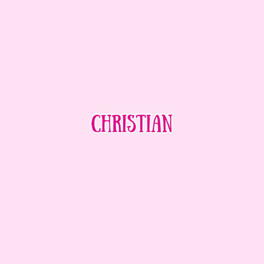CHRISTIAN CUP WRAP