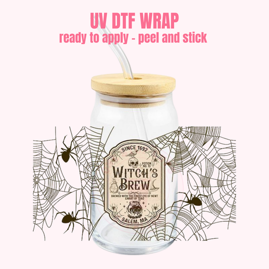 UV DTF Cup Wrap Halloween 120
