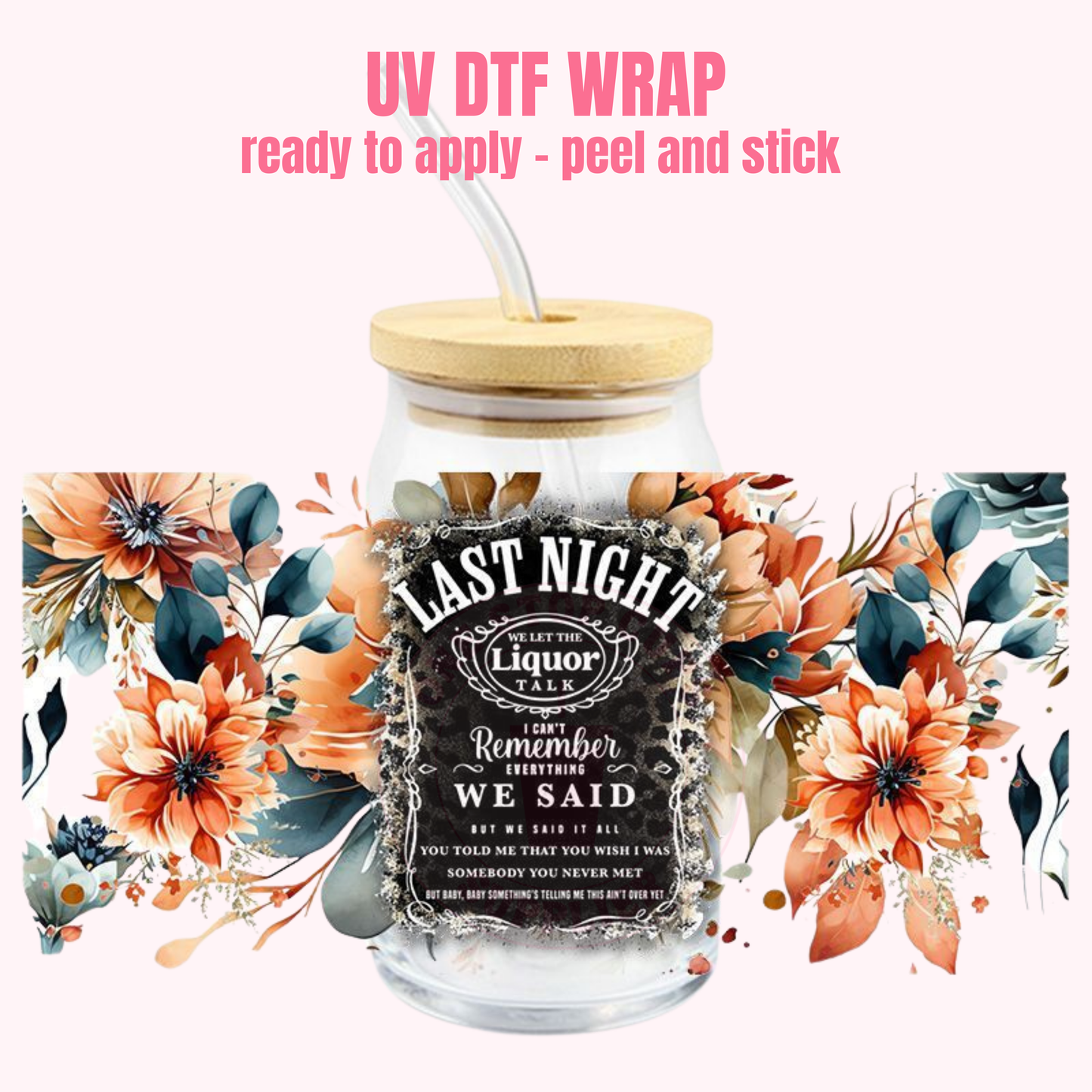 UV DTF Cup Wrap L66
